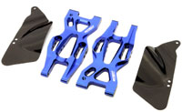 Billet Machined Rear Lower Suspension Arm Blue Bullet 2pcs (  )