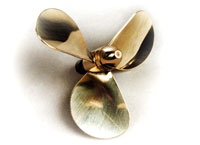 Raboesch Brass 3-Blade Propeller A-Type R M2 20mm (  )