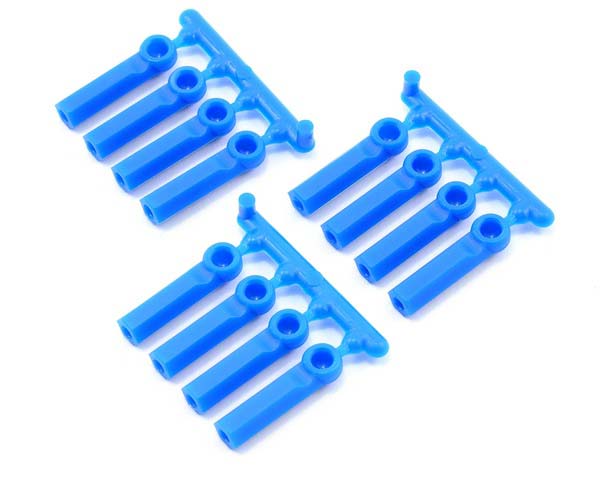 Terminali A Sfera Pesanti RPM 73375 Blu, Misura 4-40 (12 Pezzi) Per Modellismo