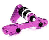 Aluminum Steering Bellcrank Purple Savage XS (  )