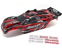 Traxxas Rustler 4x4 Assembled Body Red