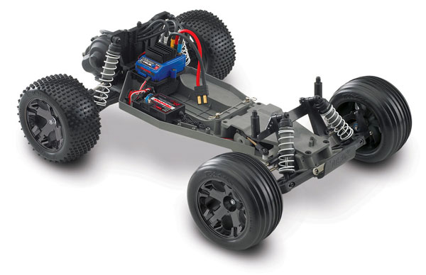 Радиоуправляемая машина Traxxas Rustler VXL 2.4GHz 2WD RTR (TRA3707) (нажмите для увеличения) Радиоуправляемая машина Traxxas Rustler VXL 2.4GHz 2WD RTR (TRA3707) (нажмите для увеличения)