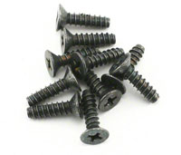 Tp. Flat Head Screw M4x15mm 6pcs (  )