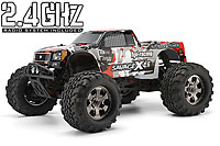 Savage X 4.6 with Nitro GT-3 Truck Body Red/Grey 2.4GHz RTR (  )