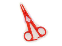 Haoye Gentle Touch Plastic Locking Hemostat L120mm Red (  )