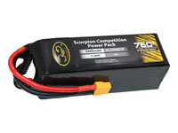 Scorpion Power LiPo Battery 6S 22.2V 3400mAh 75C XT60 (  )