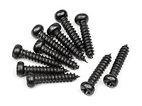 Tp. Button Head Screw M2.6x14mm 10pcs