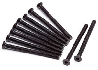 Flat Head Screw M3x40mm 2.0mm Hex Socket 10pcs (  )