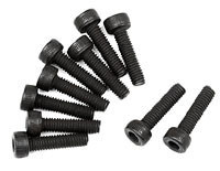 Cap Head Screw M2.5x10mm Hex Socket 10pcs (  )