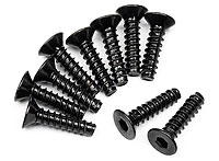 TP. Flat Head Screw M4x18mm 2.5mm Hex Socket 10pcs (  )