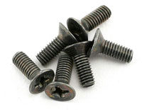 Flat Head Phillips Screw M3x10mm 6pcs