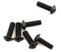 Screws 4x12mm Button-head Machine 6pcs (  )