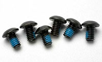 Screws 4x6mm Button-head Machine with Threadlock 6pcs