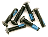 Screws 3x12mm Button-head Machine with Threadlock 6pcs (  )