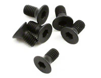 Flat Head Hex Screw 3x0.5x6mm 6pcs (  )