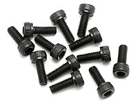 Cap Head Screw M2.6x6mm 2.0mm Hex Socket 12pcs