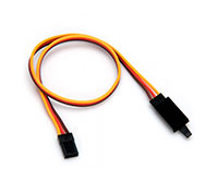 JR Heavy Duty Servo Extension Cord 22AWG 100mm with Protection Lock (  )