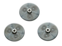 Hitec HS-965/HS-985/HS-5965/HS-5985/HS-5955/HS-5995/HS-5996/HS-5997 Metal-Karbonite First Servo Gear 3pcs (  )