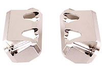 Aluminum Right & Left Servo Guard Silver Revo (  )