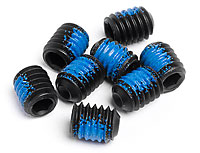 Set Screw M4x5mm 2.0mm Hex Socket 8pcs (  )