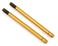 Long Hardened Shock Shafts Titanium Nitride Coated 2pcs (  )