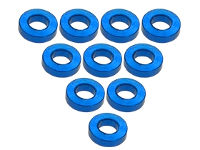 Aluminium Flat Washer M3 1.5mm Light Blue10pcs (  )