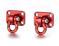 TFL Tow Hook Light 1/10 Rock Crawler Red 2pcs (  )