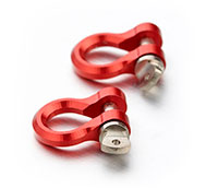 TFL Towing Jaw 1/10 Rock Crawler 11x6mm Red 2pcs (  )