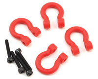 Traxxas TRX-4 Bumper D-Rings Red 4pcs (  )