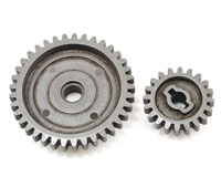 Center Differenital Spur & Pinion Gear Set Nero 6S BLX (  )