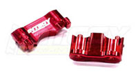 Alloy Shock Mount Set Red E-Revo 1/16 2pcs (  )