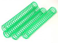 Shock Spring 14.4x117x1.2mm 23.5 Coils Green 4pcs (  )