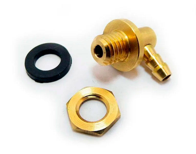 Штуцер топливный Haoye Copper Fuel Tank Nipple d4.5xD14xM8xL18.5mm (HY005-03201) (нажмите для увеличения) Штуцер топливный Haoye Copper Fuel Tank Nipple d4.5xD14xM8xL18.5mm (HY005-03201) (нажмите для увеличения)