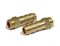 Copper Pressure Nipples d3.5xD6xM6xL19mm 2pcs (  )