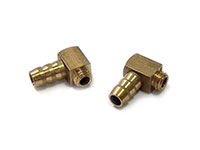 Brass Angle Boat Fitting 90 M5xL11mm/D5xL14.5mm 2pcs (  )