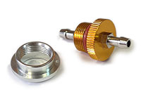 Aluminium Fuel Tank Nozzle D22xD19xd5xΦ3xL37mm (  )