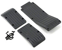 RPM Skid/Wear Plate Set Black T/E-Maxx (  )