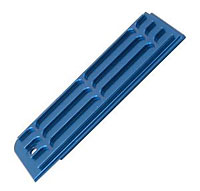 Aluminum Receiver Box Skid Plate Blue Revo (  )