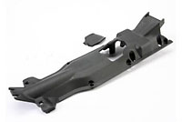 Nylon Skidplate Transmission Black E-Revo/Summit