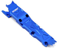 Aluminum Center Skid Plate Blue E-Revo 1/16