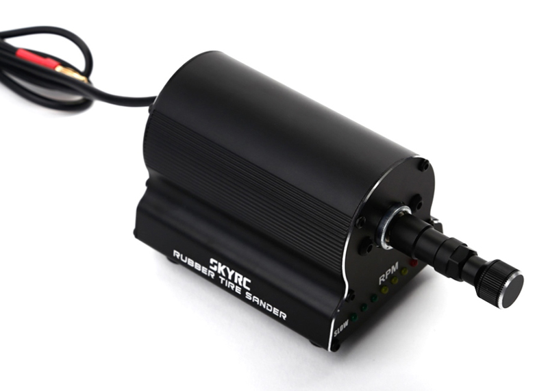 Устройство для проточки колёс SkyRC Rubber Tire Sander (SK-600072) (нажмите для увеличения) Устройство для проточки колёс SkyRC Rubber Tire Sander (SK-600072) (нажмите для увеличения)