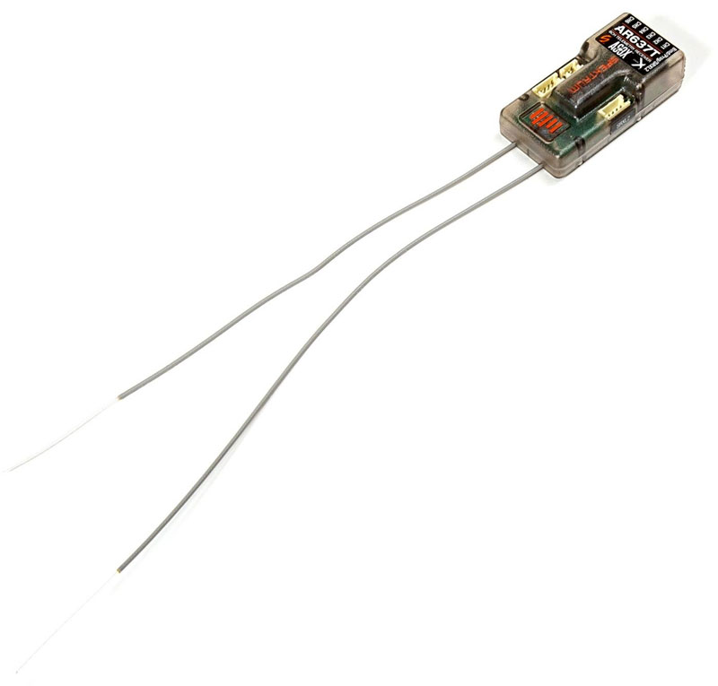 Spektrum AR6610T 6-Channel DSMX Receiver With Telemetry – 2.4GHz For RC Models