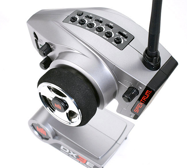 Spektrum DX3E 3-Ch 2.4GHz DSM Surface System (SPM3160) (нажмите для увеличения) Spektrum DX3E 3-Ch 2.4GHz DSM Surface System (SPM3160) (нажмите для увеличения)