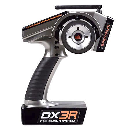 Spektrum DX3R DSM2 3-Ch 2.4GHz Surface Radio (SPM3100) (нажмите для увеличения) Spektrum DX3R DSM2 3-Ch 2.4GHz Surface Radio (SPM3100) (нажмите для увеличения)