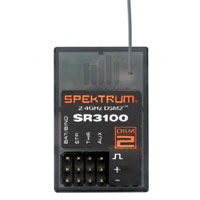 Spektrum SR3100 3-Channel 2.4GHz DSM2 Surface Receiver