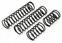 Rear Shock Spring 23x155x2.4mm 17.5 Coils Black Baja 2pcs