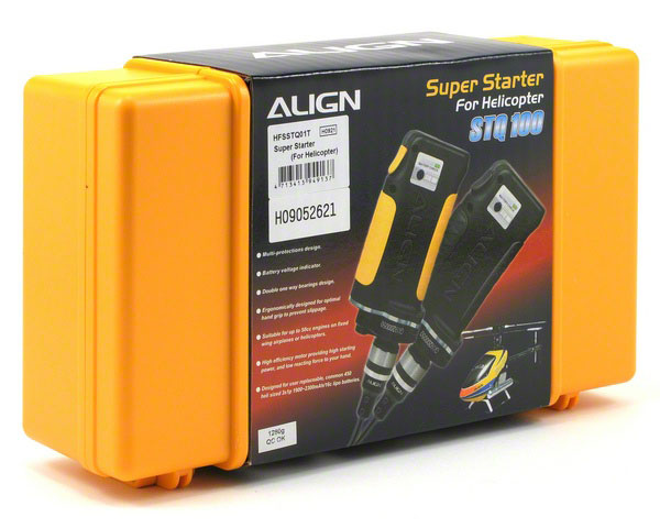 Стартер для вертолётов Align Super Starter for Helicopter Yellow (HFSSTQ01T) (нажмите для увеличения) Стартер для вертолётов Align Super Starter for Helicopter Yellow (HFSSTQ01T) (нажмите для увеличения)