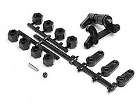 Steering Arm/Servo Saver Set Savage XS (  )