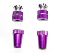 Haoye Stick Ends M3mm Purple 1pcs (  )