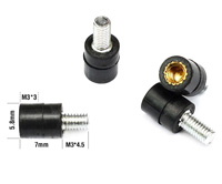 Matek FC Anti-Vibration Standoffs M3x7+4.5mm 4pcs (  )